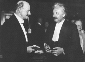 Foto Einstein e Planck