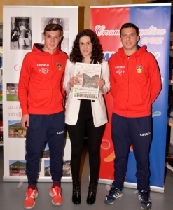 Marta Moriconi, Lorenzo Genghini e Tommaso Franceschetti 