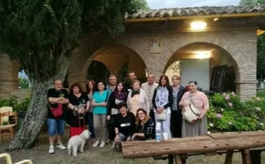 Foto di gruppo a Giomici 