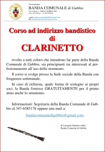Foto Corso Bandistico per clarinetto