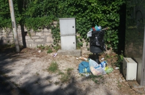 Foto cestini dei rifiuti