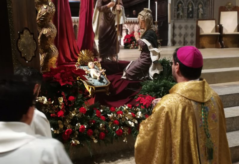 Foto Notte Di Natale.In Cattedrale La Messa Della Notte Di Natale Il Vescovo Luciano Oggi Per Noi E Nata La Vita
