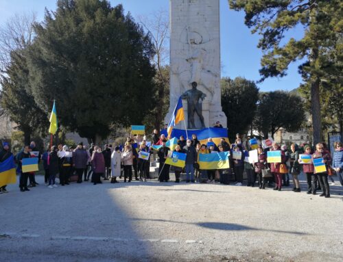 Il popolo ucraino di Gubbio unito per la pace in Ucraina. La nostra città potrebbe accogliere i profughi