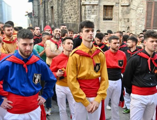 Festa dei Ceri Mezzani 2022: sveglia alla città e Messa ai Muratori. Don Mirko: “Un popolo unito in Sant’Ubaldo”