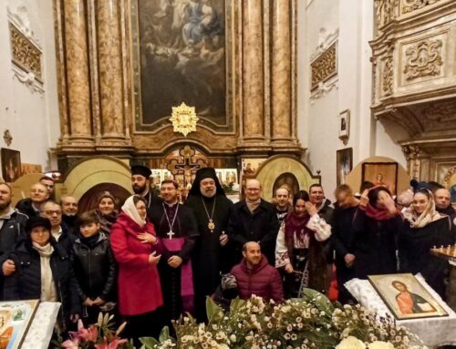 Il Metropolita Ortodosso d’Italia Polykarpos in visita a Gubbio. Ricevuto dal Sindaco e dal Vescovo