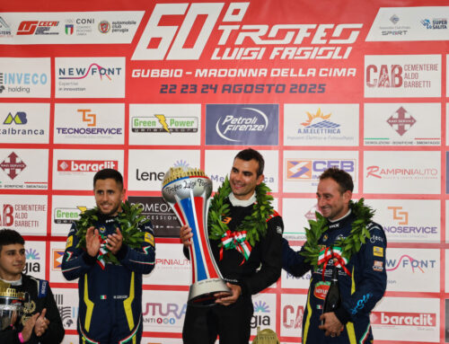 Ivan Pezzolla vince il 60° Trofeo Fagioli. Successi per i piloti eugubini Fiorucci e Urbani, argento per Picchi